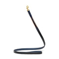 Revolution Blue Patent Leather Dog Leash