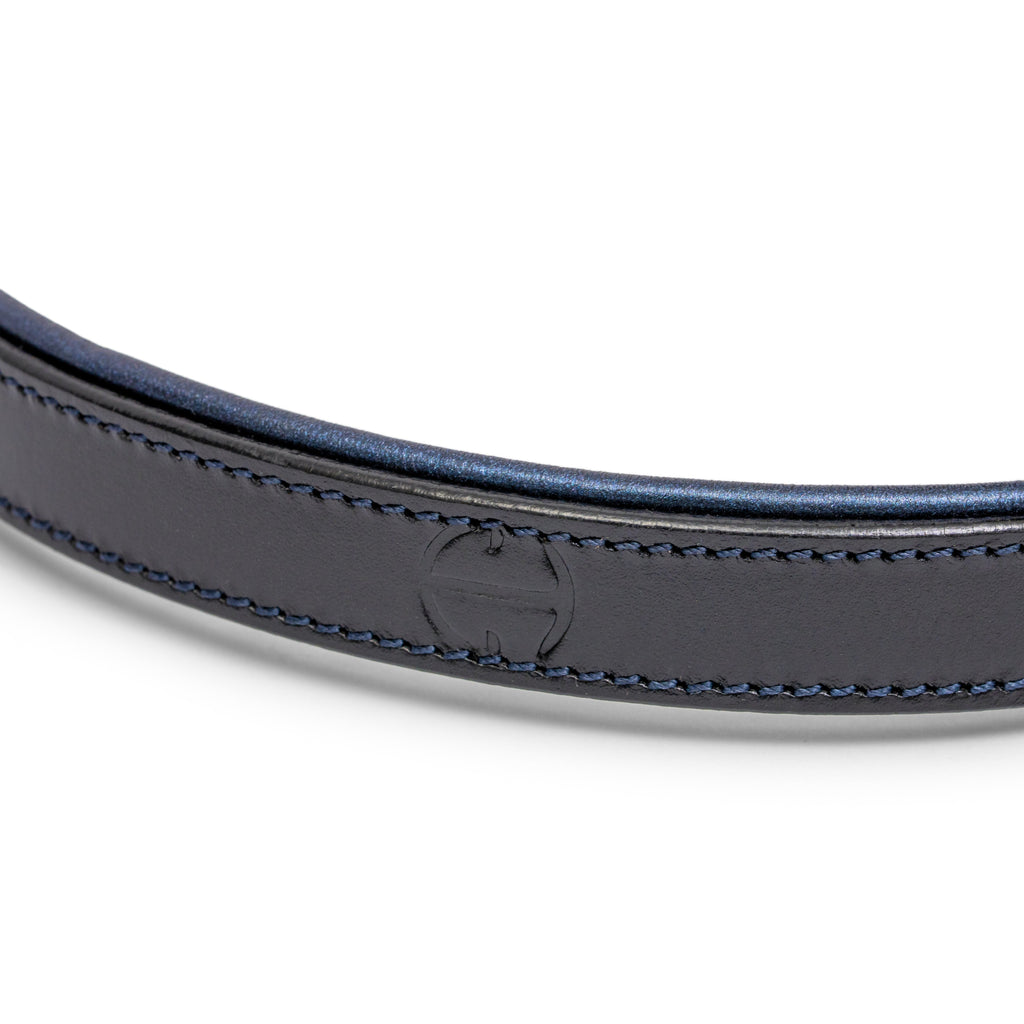 Revolution Blue Patent Leather Dog Leash