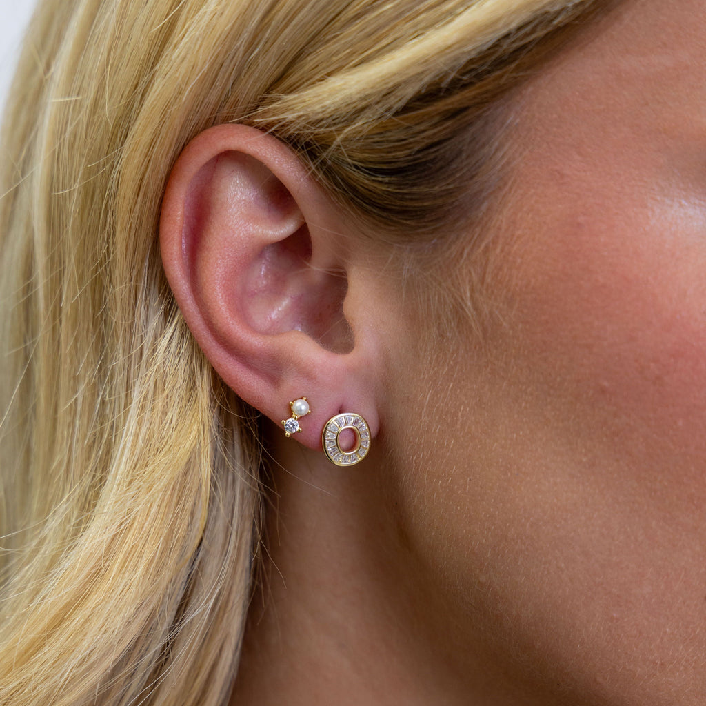 Tiny Pearl Studs