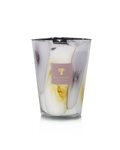Baobab Collection EilenRoc Max 24 scented candle featuring mauve and saffron yellow hand-blown glass