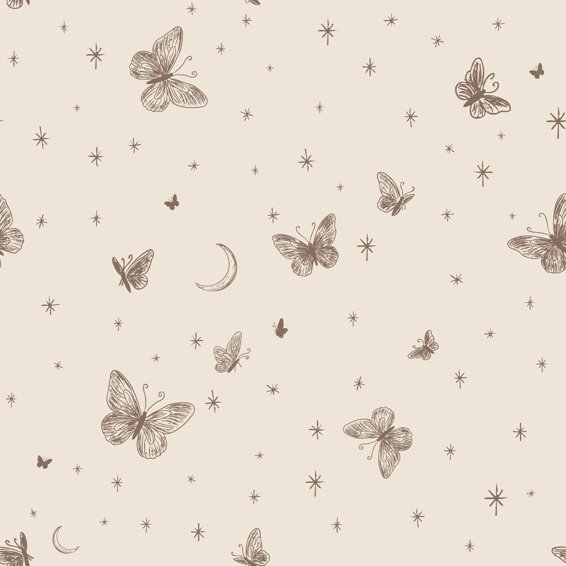 Roamy Removable Peel and Stick Wallpaper by The Feral Flower