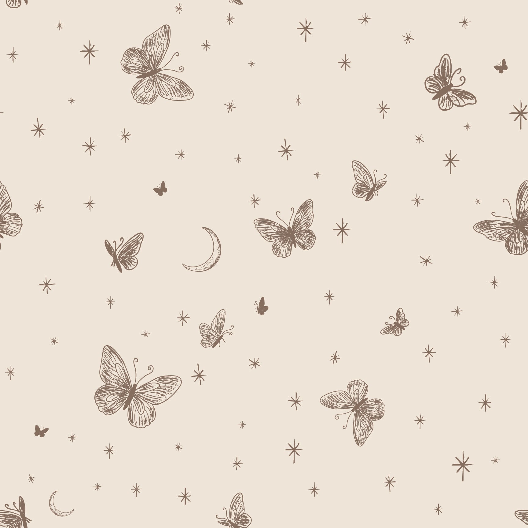 Roamy Removable Peel and Stick Wallpaper by The Feral Flower