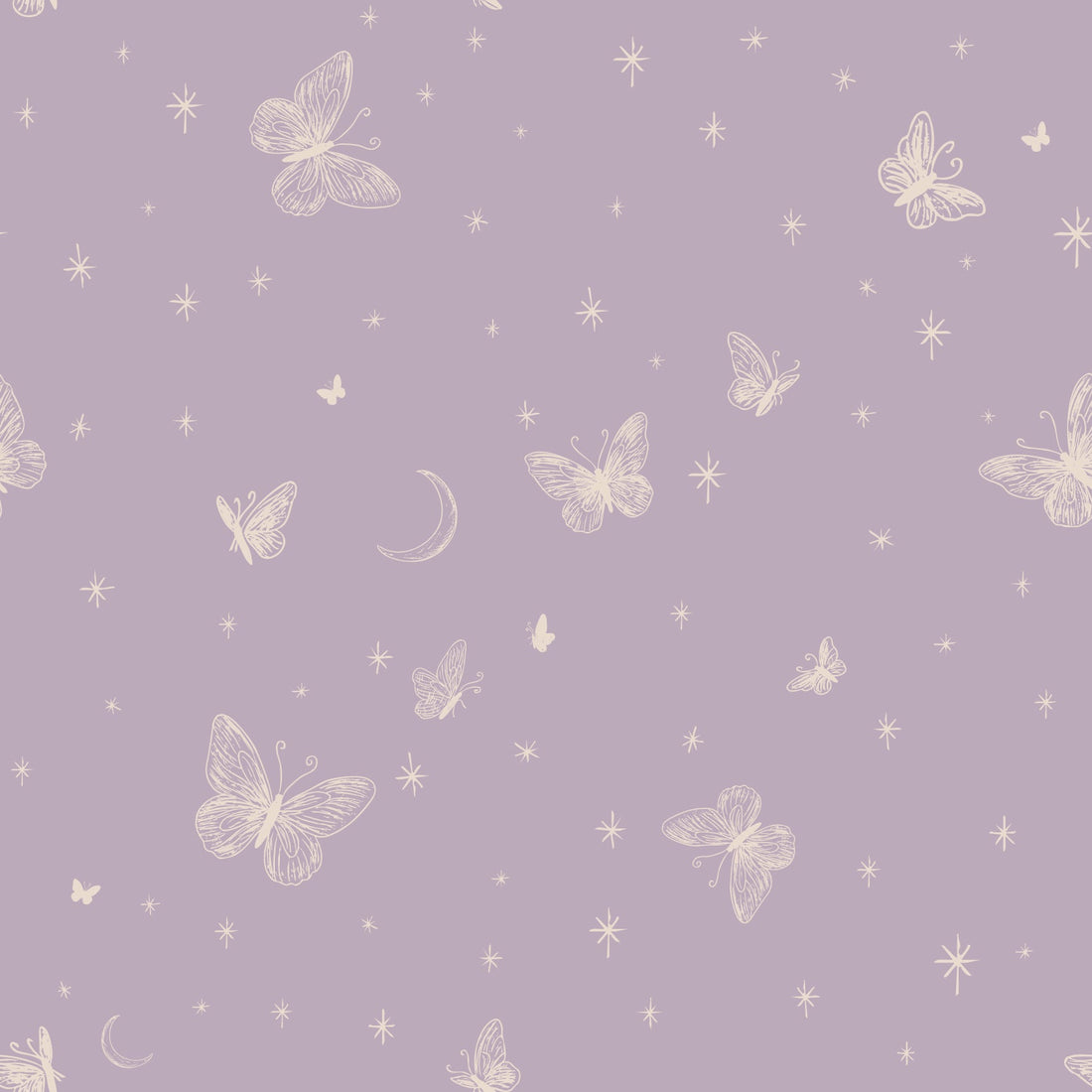 Roamy Removable Peel and Stick Wallpaper by The Feral Flower