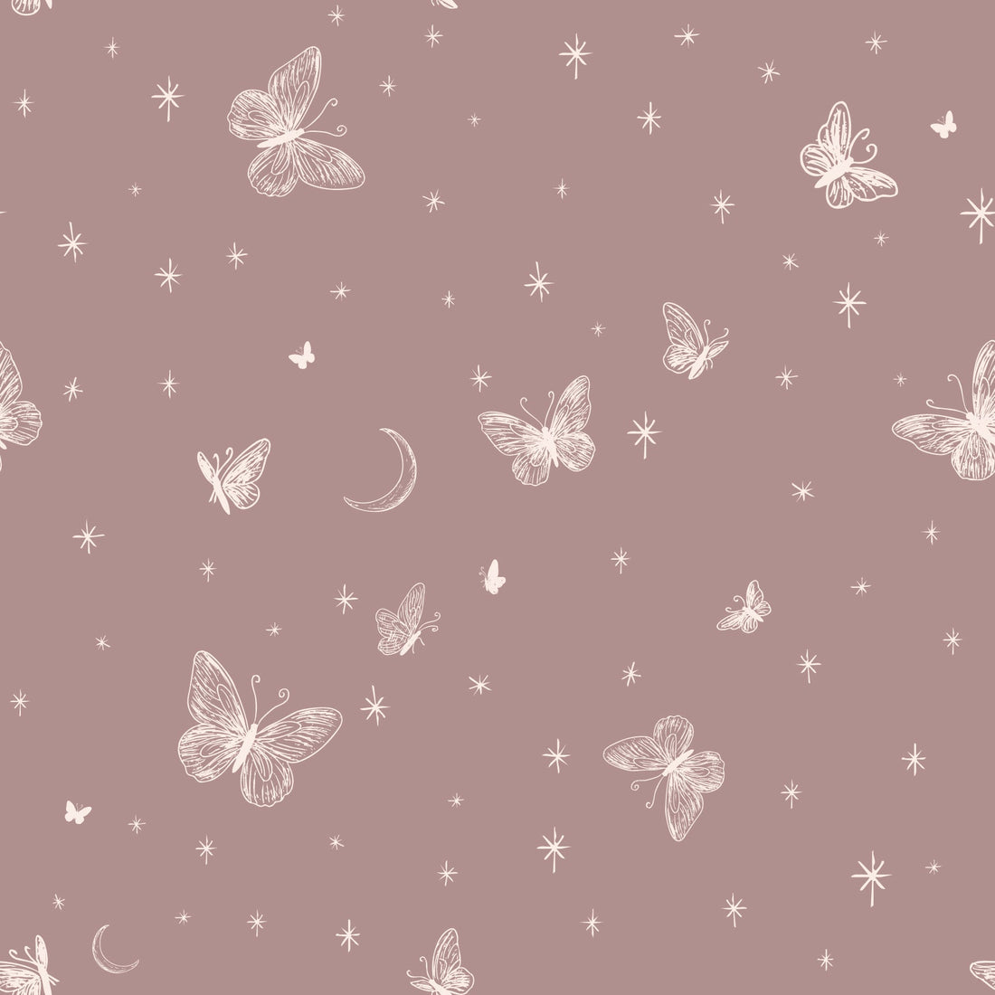 Roamy Removable Peel and Stick Wallpaper by The Feral Flower