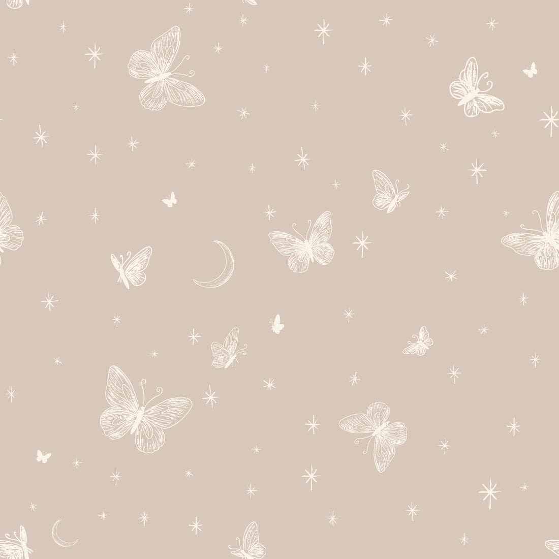 Roamy Removable Peel and Stick Wallpaper by The Feral Flower
