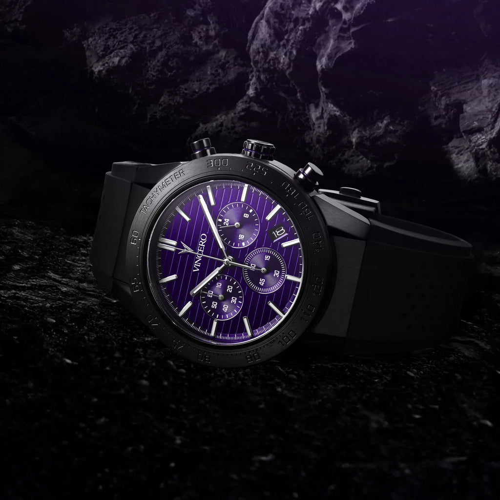 The Rogue PRPL Premium Chronograph Watch 43mm Bold Design