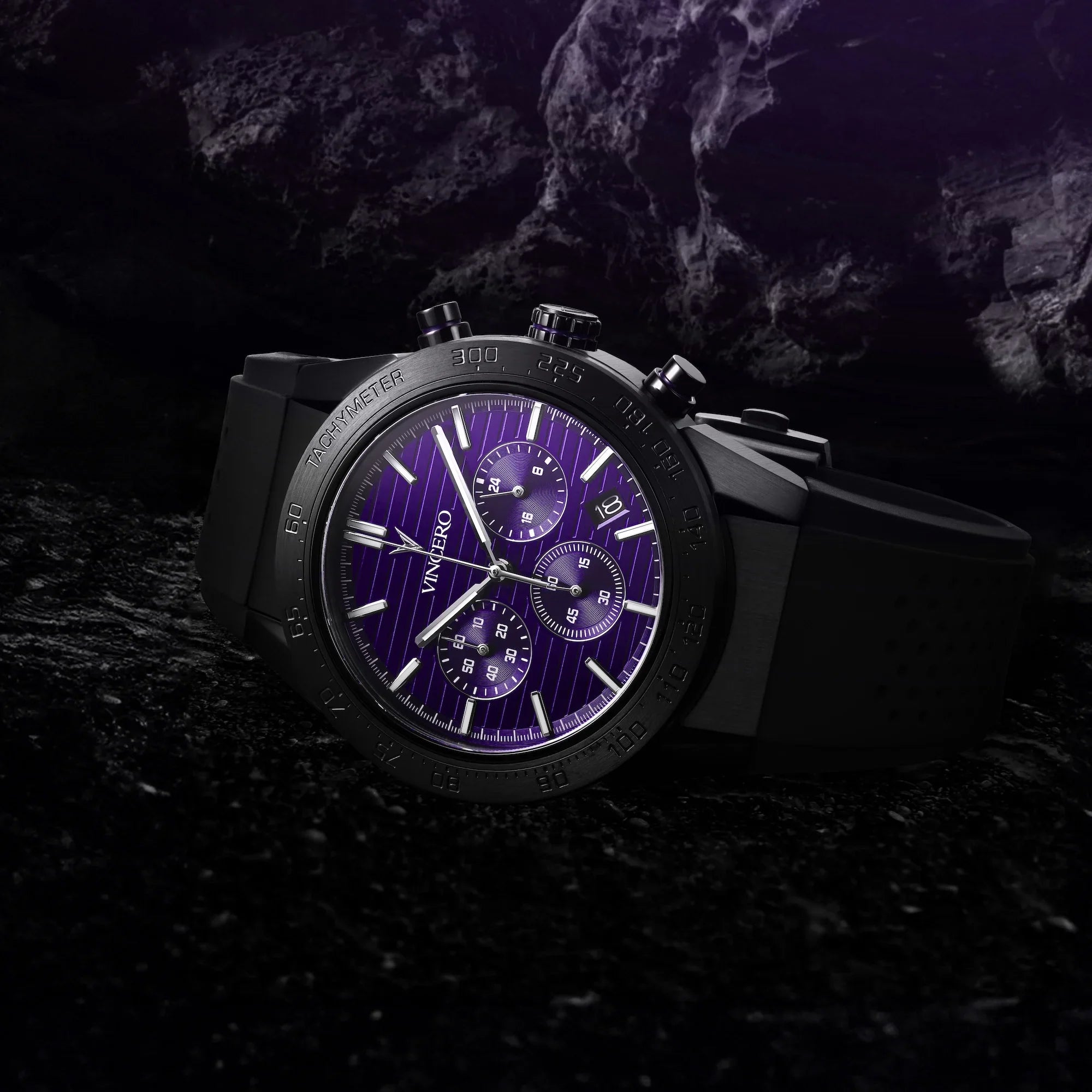 The Rogue PRPL Premium Chronograph Watch 43mm Bold Design