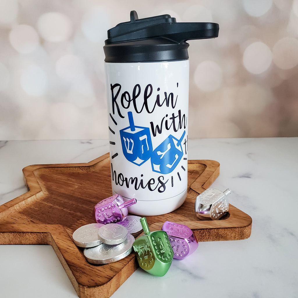 Rollin' with the Homies Chanukah Sippy Cup