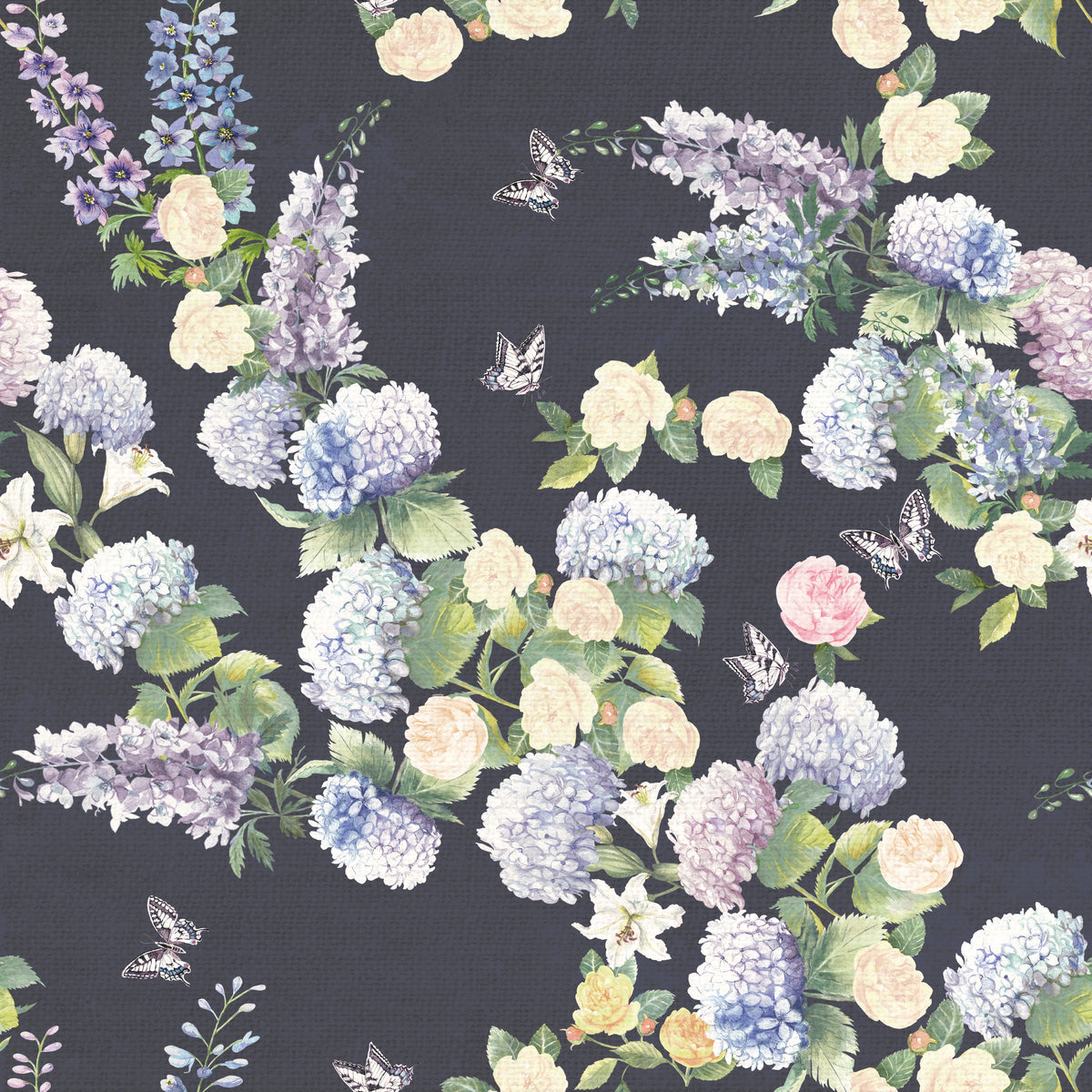 Romilly Wallpaper by Agnes Onody