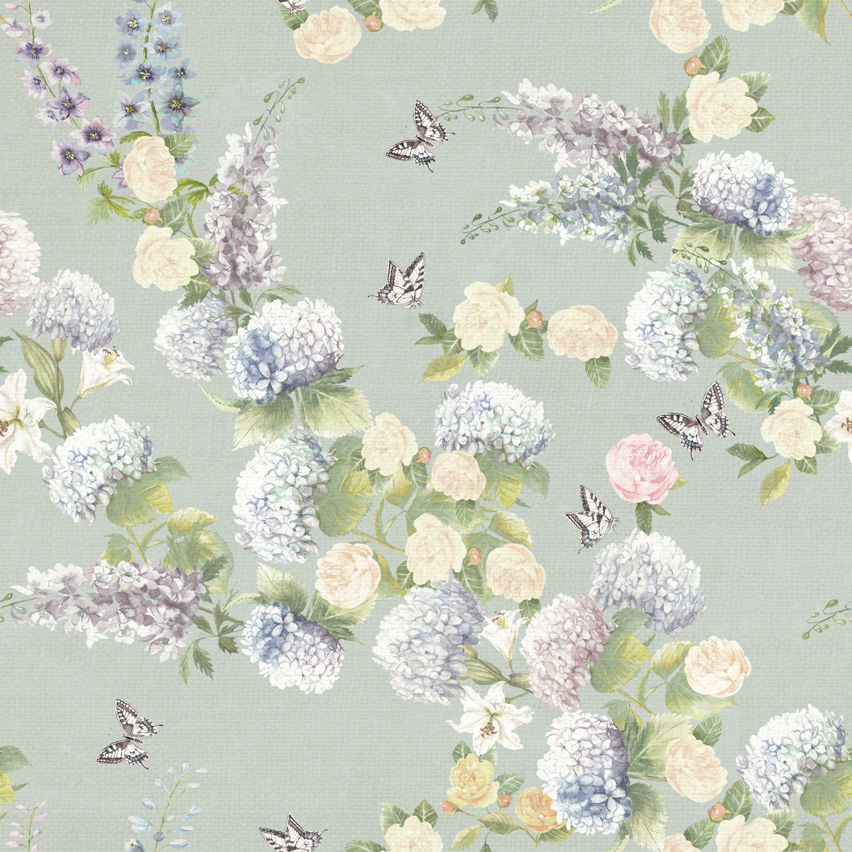 Romilly Wallpaper by Agnes Onody