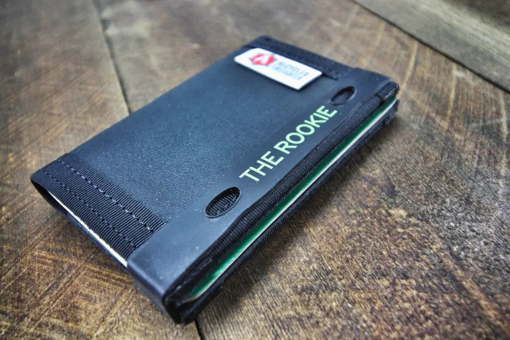 Minimalist Silicone Rookie Wallet Band with Fisher Pen Slot