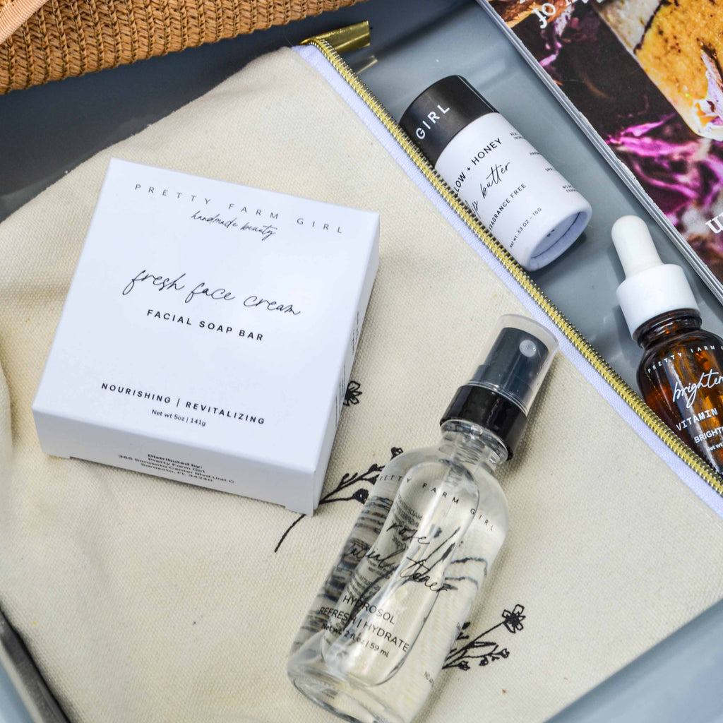 Rooted and Ready: Travel-Size Skincare Essentials Kit