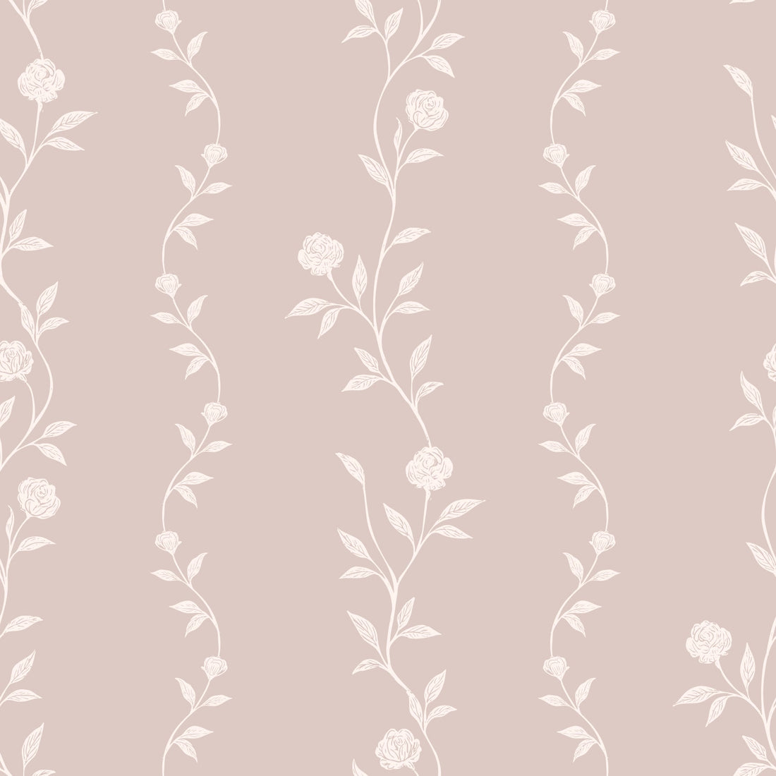 Rosalee Peel and Stick Removable Wallpaper by The Feral Flower