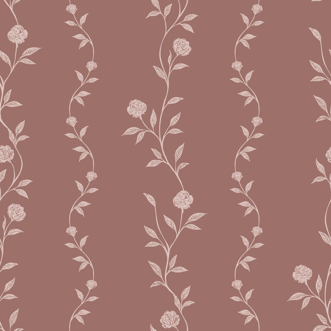 Rosalee Peel and Stick Removable Wallpaper by The Feral Flower