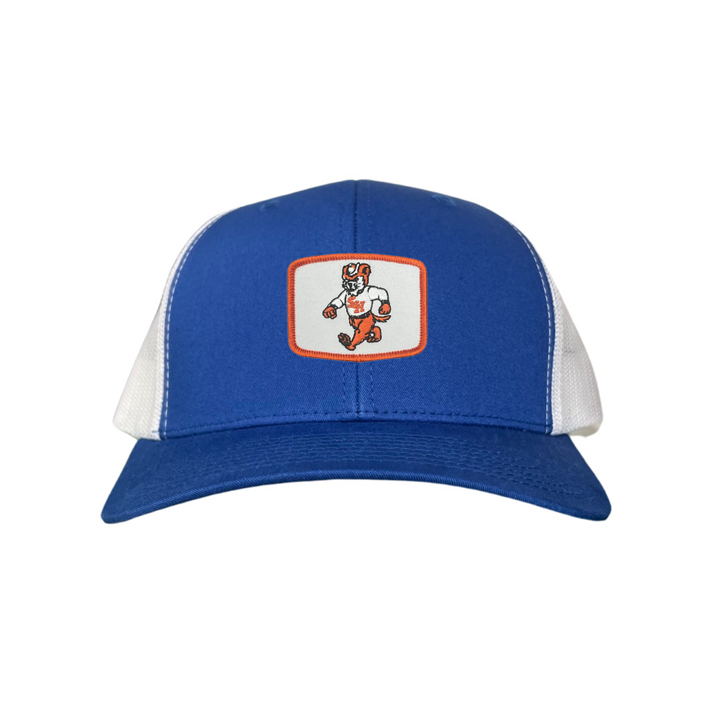 Sam Houston Bearkat Limited Edition Silver Mesh Snapback Hat