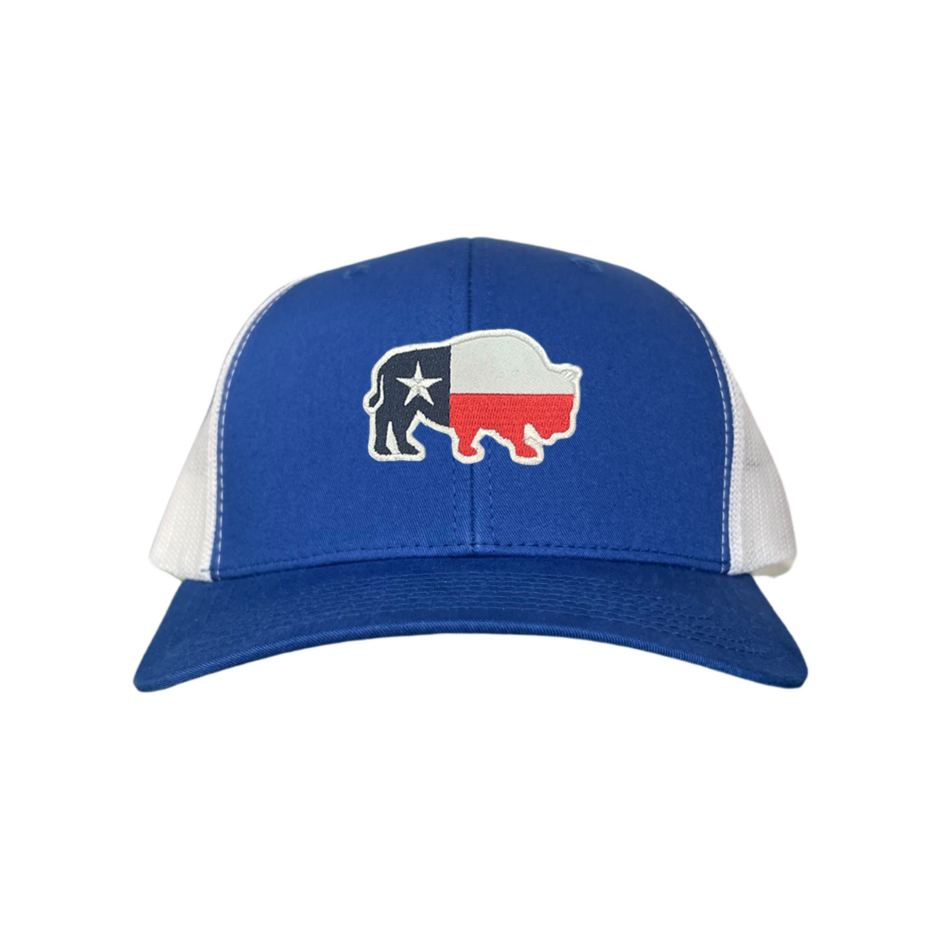 Unisex Texas Bison Lone Star embroidered hat in polyester fabric