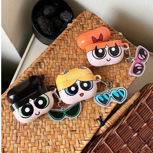 AirPods Case with Flying Girl Design for Protection