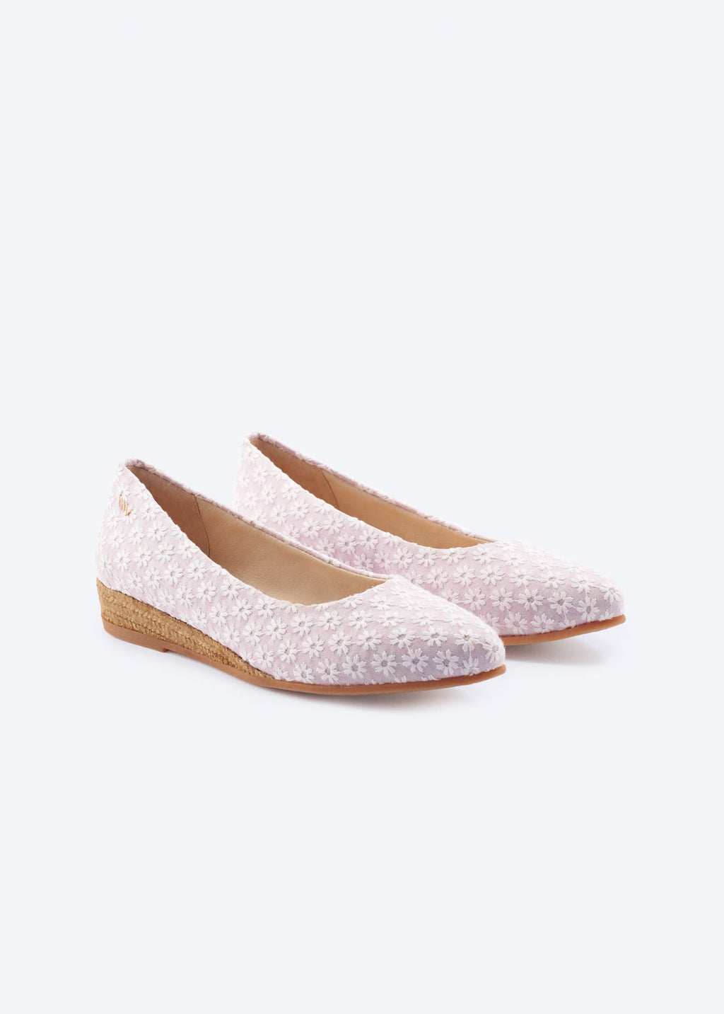 Rubina Premium Fabrics Canvas Espadrille Flats