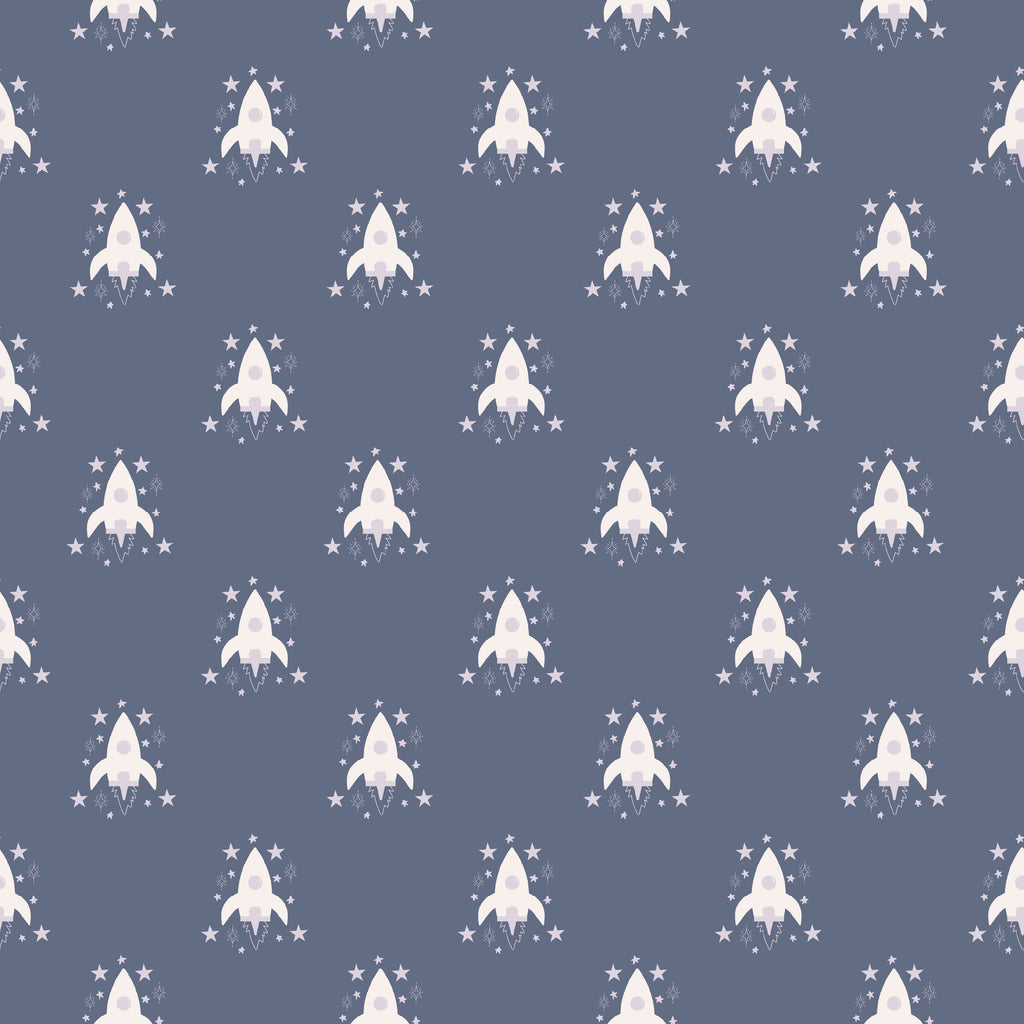 Ryan Geometric Removable Wallpaper in Mint, Lavender and Navy
