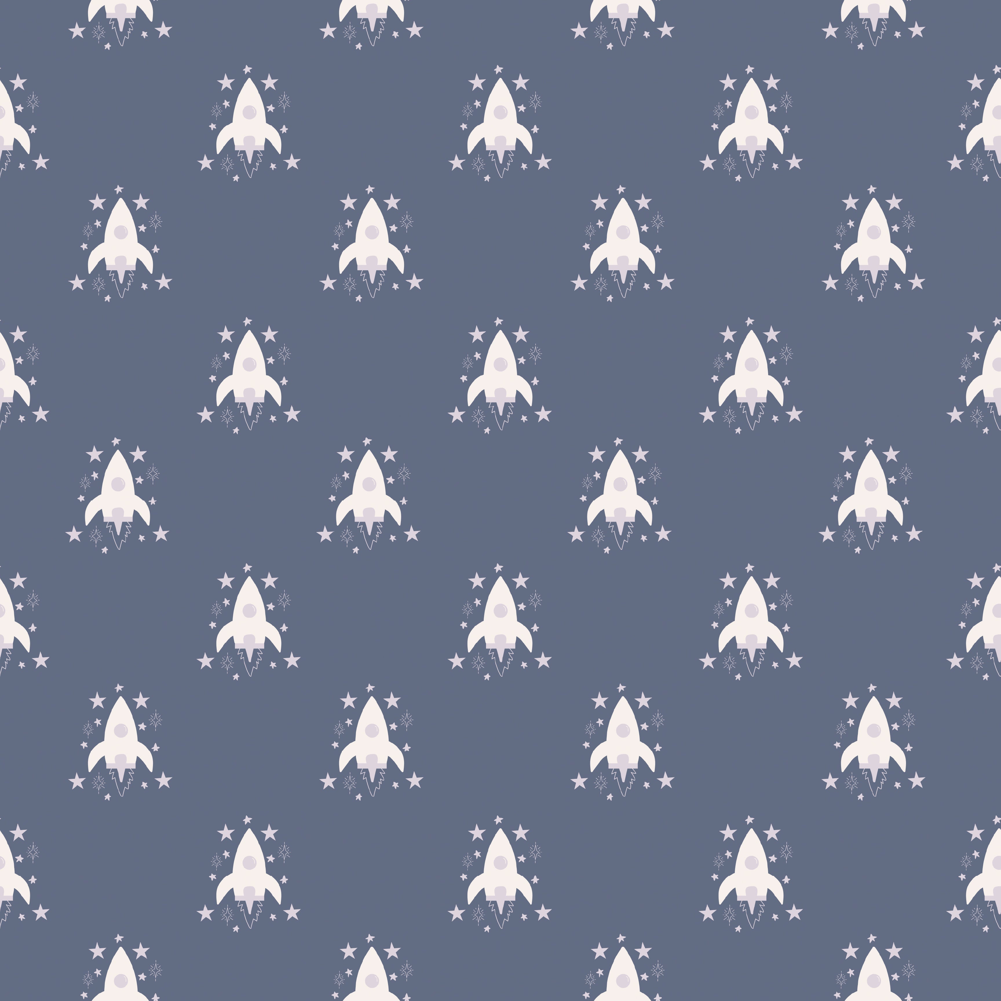 Ryan Geometric Removable Wallpaper in Mint, Lavender and Navy