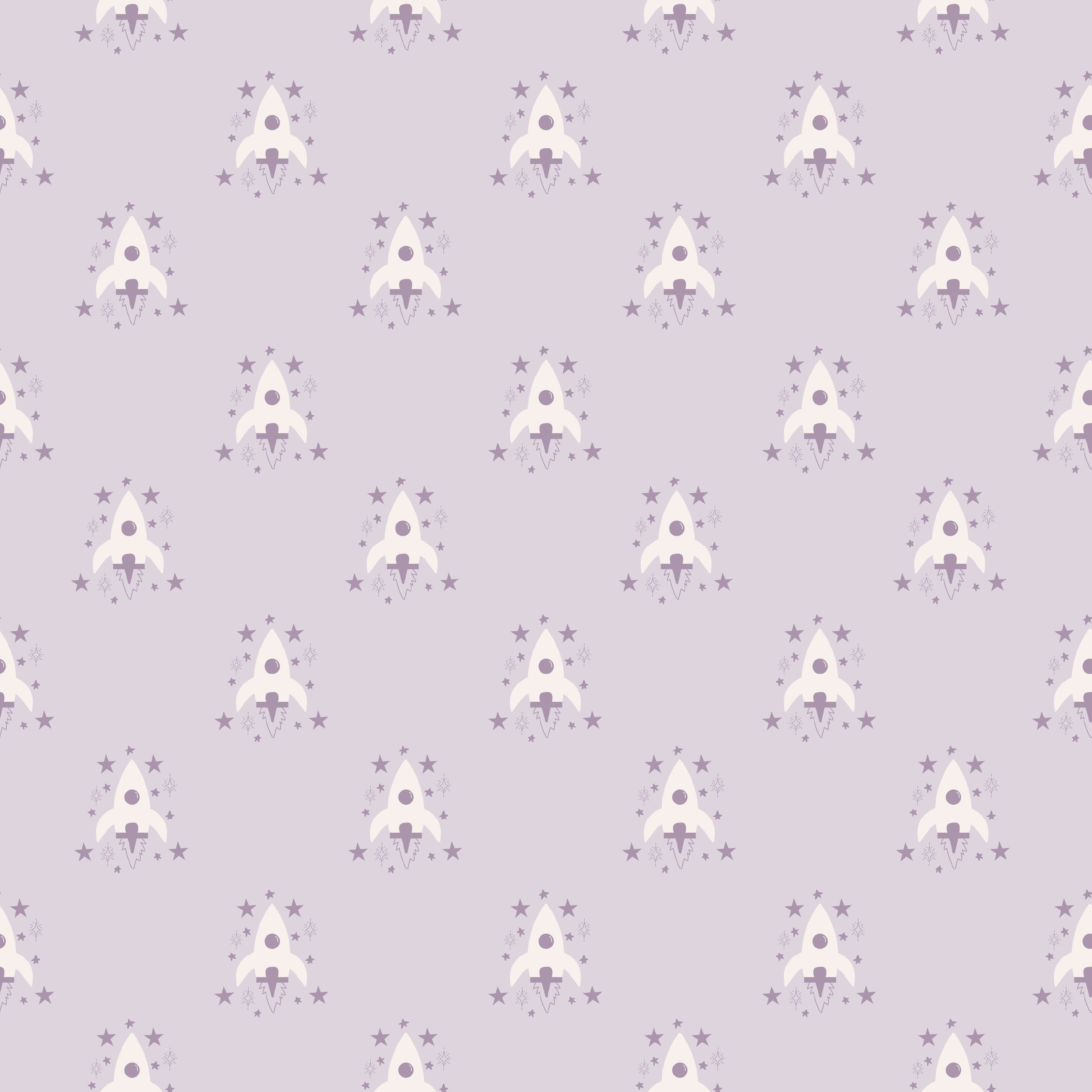 Ryan Geometric Removable Wallpaper in Mint, Lavender and Navy