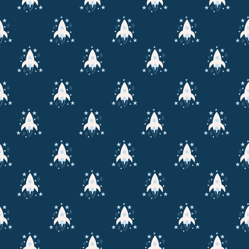Ryan Geometric Removable Wallpaper in Mint, Lavender and Navy