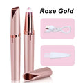Womens Electric Eyebrow Trimmer Eye Brow Shaper Pencil Face Hair Remover For Women Automatic Eyebrow Shavers Pocketknife