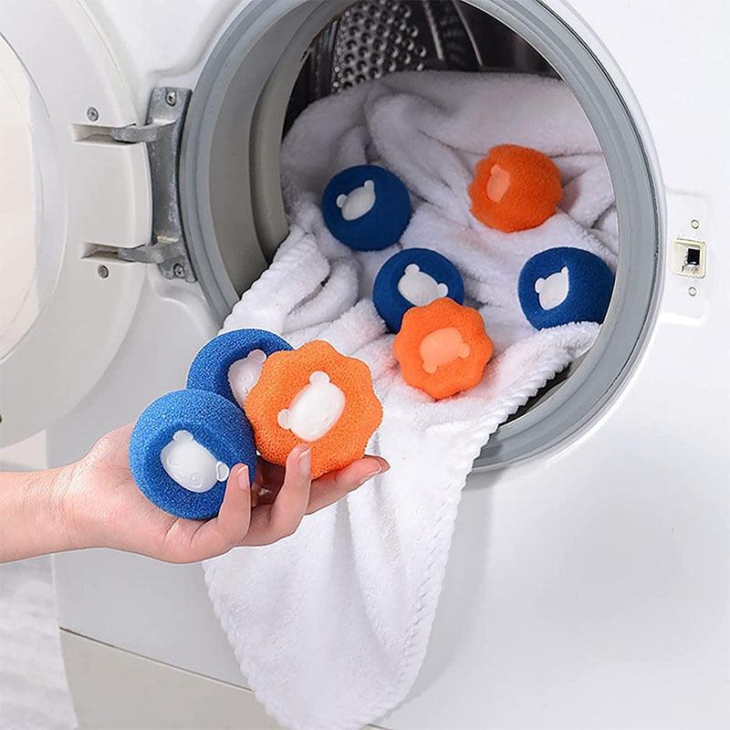 Reusable Laundry Pet Hair Remover Balls – Anti-Static Lint Catcher