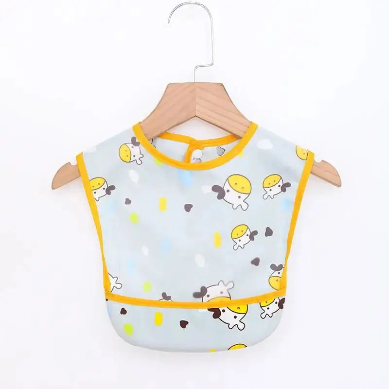 Baby Kids Long Sleeve Scarf Waterproof Apron