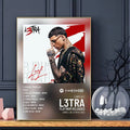 Singer Luar The L Poster Sticky Wall Art Printing Waterproof Home Living Bed Room Bar Aesthetic Decor