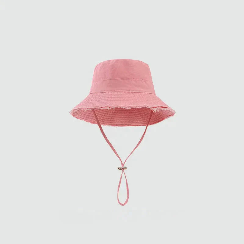 Unisex Tassel Cotton Bucket Hat
