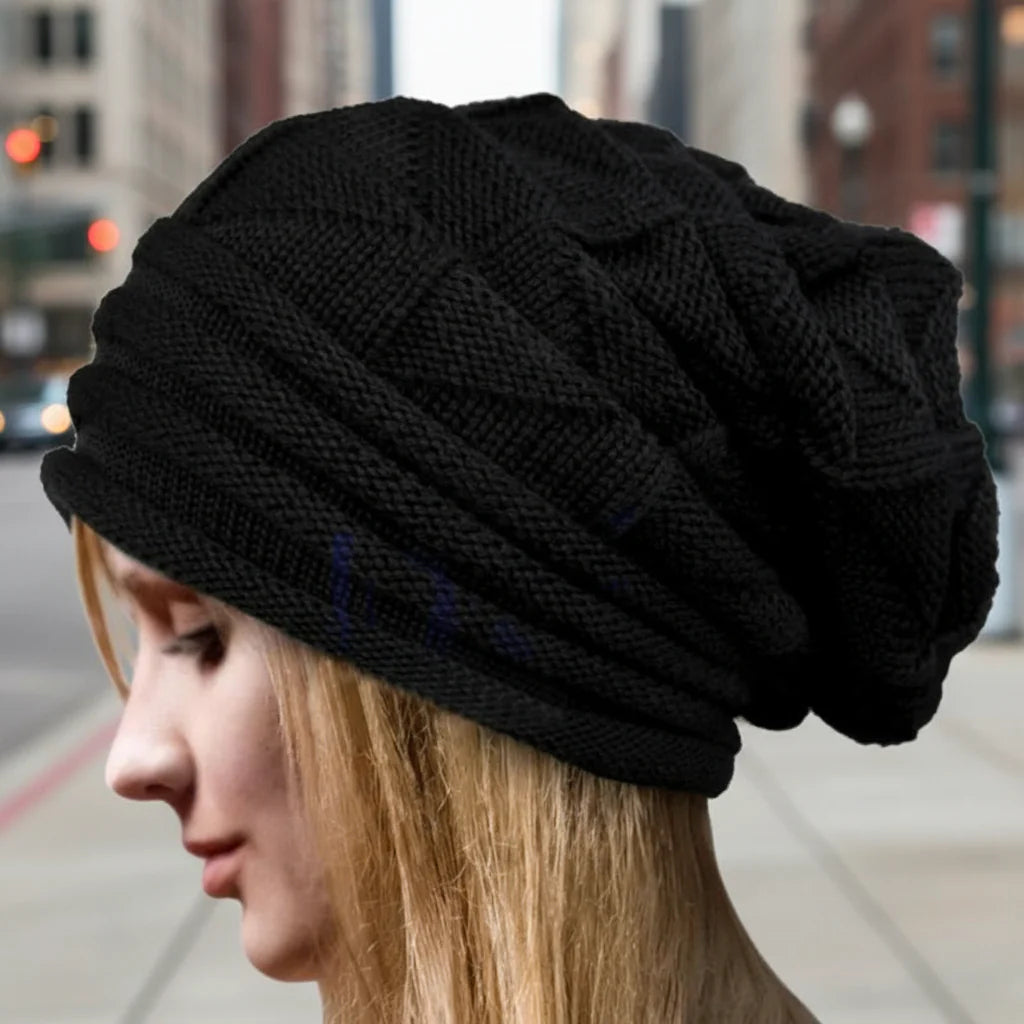 Oversized Slouchy Knitted Beanie