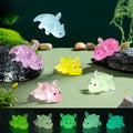 10/50Pcs Simulation Luminous Resin Spider Fairy Garden Miniature Ornaments Decoration DIY Jewelry Making Blind Bag accessories