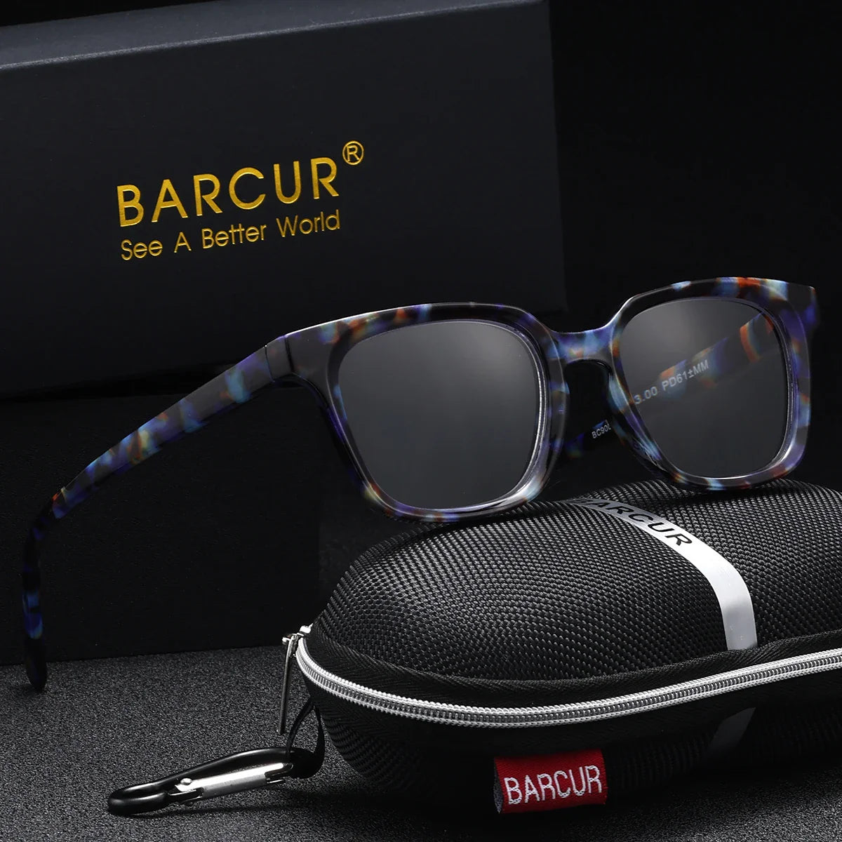 Trendy Square Blue Light Blocking Reading Glasses Clear Lens