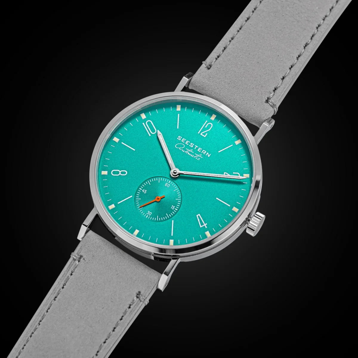 Men's Ultra-Thin Automatic Dress Watch – Stainless Steel Business Watch