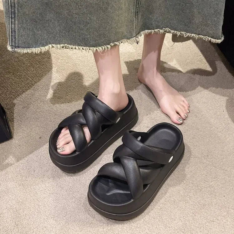 Women's Thick Sole Comfortable Platform Sandals Casual Footwear - Image 10