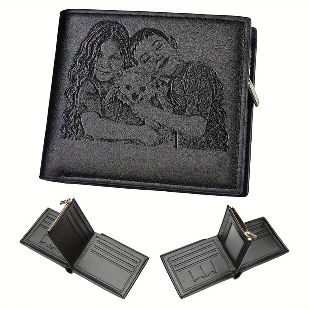 Photo Wallet Personalized Gift for Him