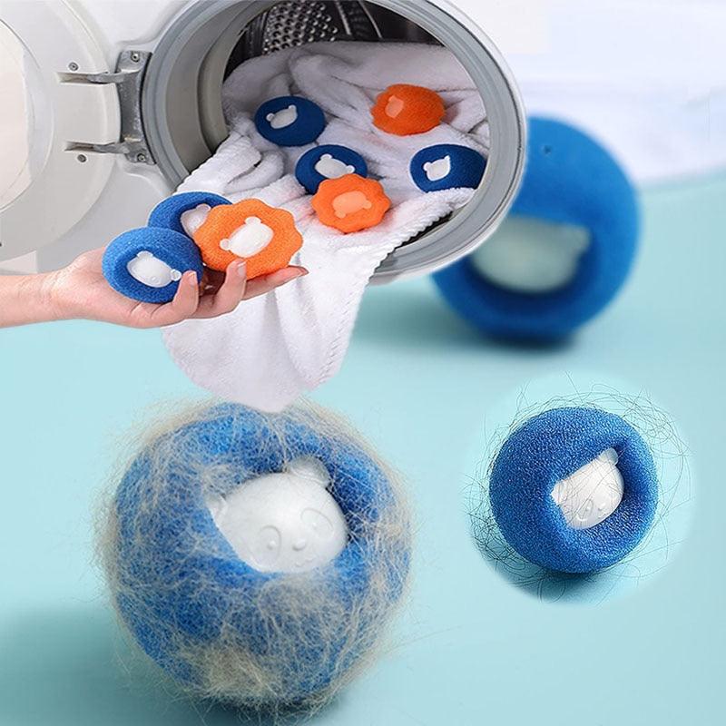 Reusable Laundry Pet Hair Remover Balls – Anti-Static Lint Catcher