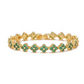 HECHENG,18k Gold Plated Cover Jewelry Party Gift Retro White Cubic Zirconia Fashion Jewelry Bij