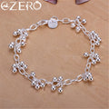 Beautiful 925 Silver Bracelets Nice For Wedding Women Chain Bracelet Charm Beads Fashion Gorgeous Jewelry Wholesale