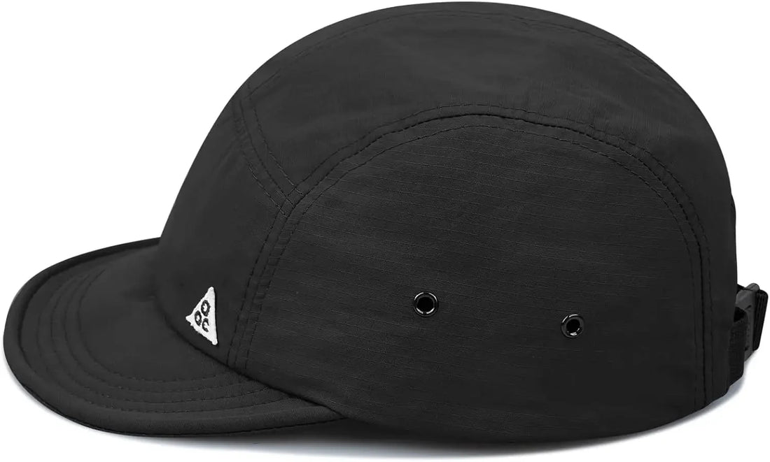 Summer 5-Panel Trucker Cap with Short Brim for Outdoor Activewear - Image 9