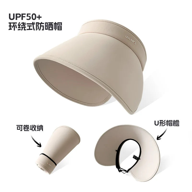 Wide Brim Floppy Sun Visor Hat for UV Protection - Image 7