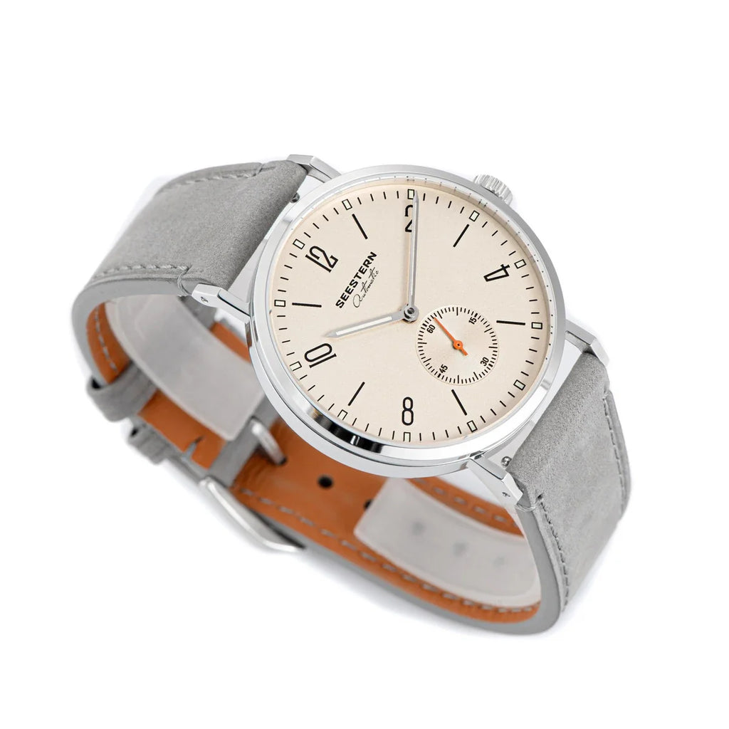 Men's Ultra-Thin Automatic Dress Watch – Stainless Steel Business Watch