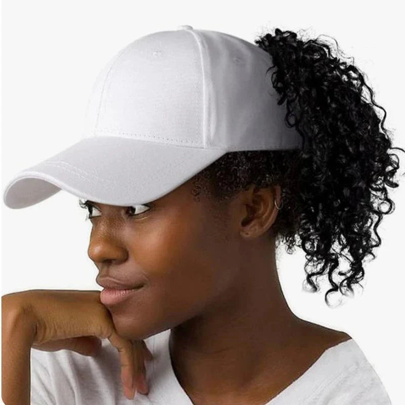 Women’s High-Ponytail Baseball Cap