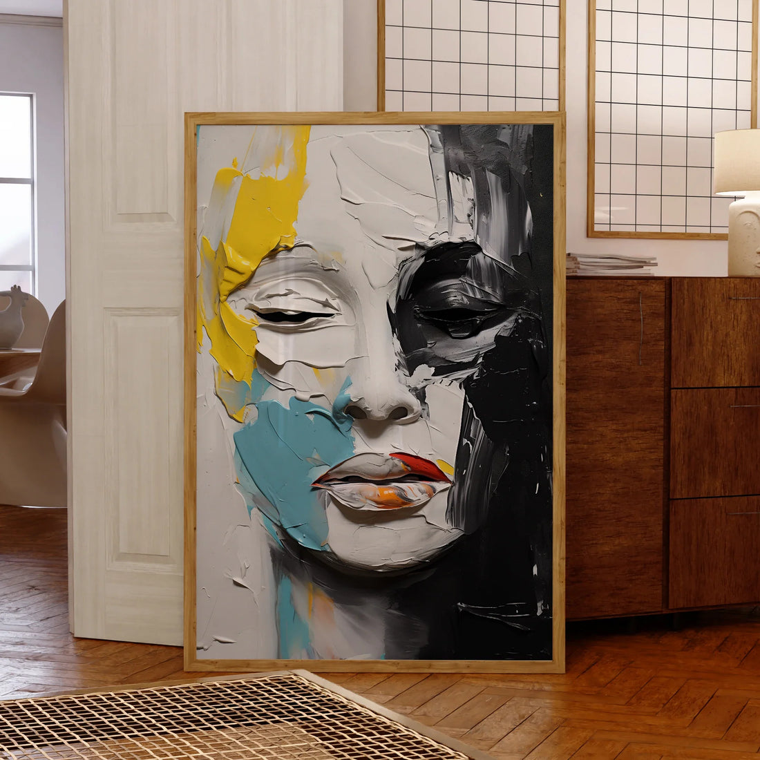 Modern Abstract Hidden Emotions Color Painting Art Print Poster Canvas Picture For Living Room Bedroom Wall Art Home Decor