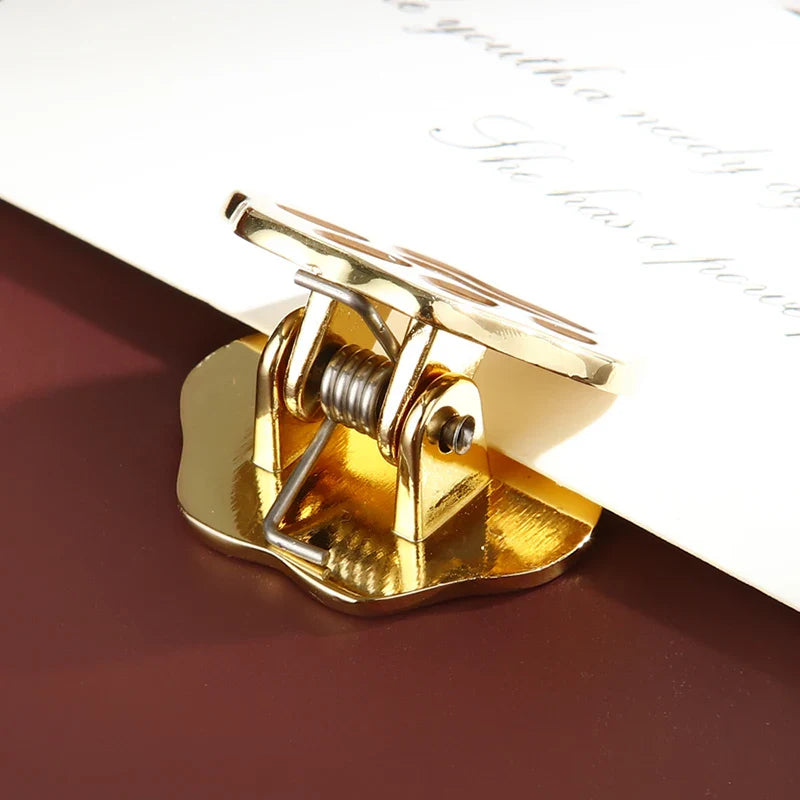 Metal Cat Paw Binder Clips Bill Binder Clip Foldback Notes Letter File Paper Clip Binding Securing Clip Office School Stationery