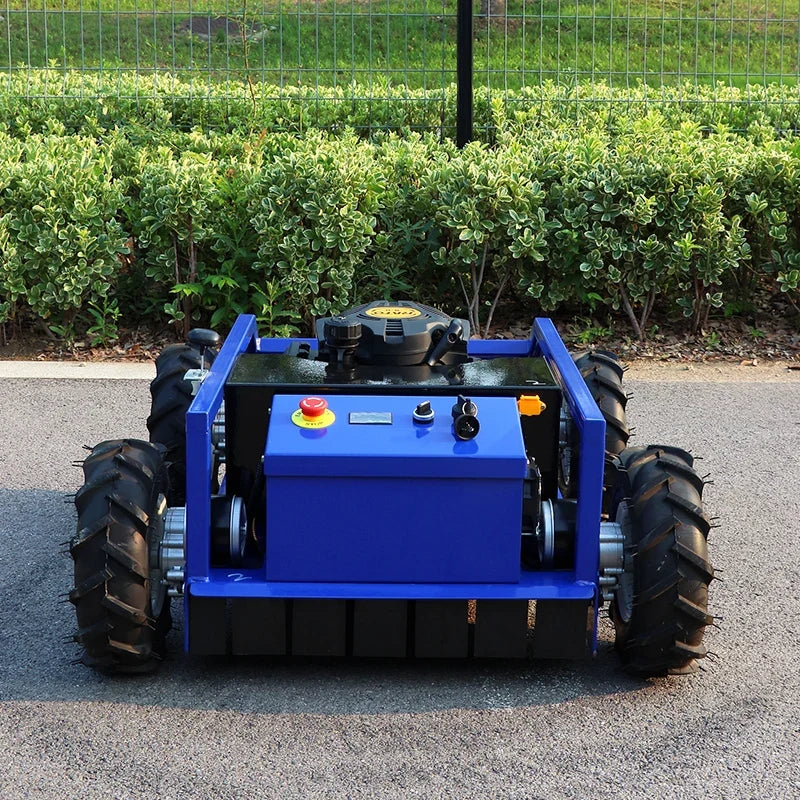 Four-Wheel Push Lawn Mower for Home Gardens