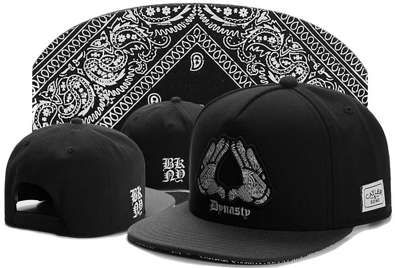 Classic Snapback Hat – Flat Bill Adjustable Baseball Cap