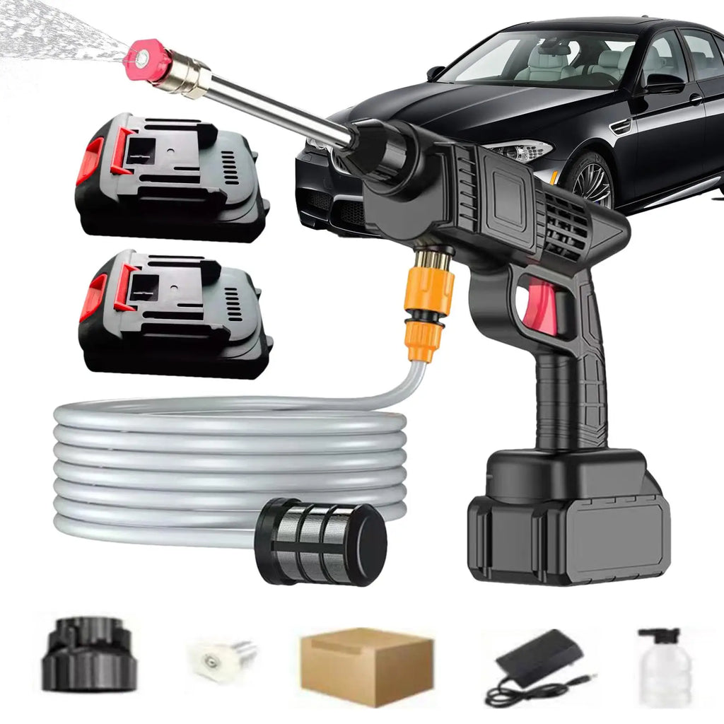 Cordless High-Pressure Washer – Portable Car Wash Spray Gun