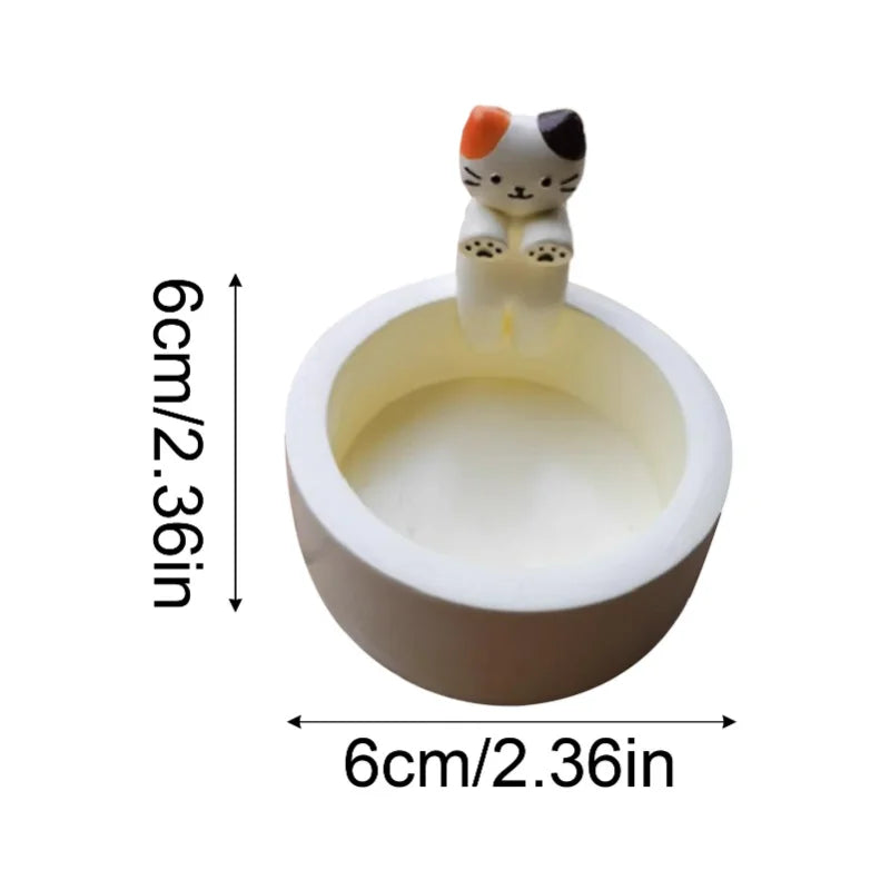 Cat Paw Candle Holder, Cute Kitten Resin Tea Light Holder for Home Decor